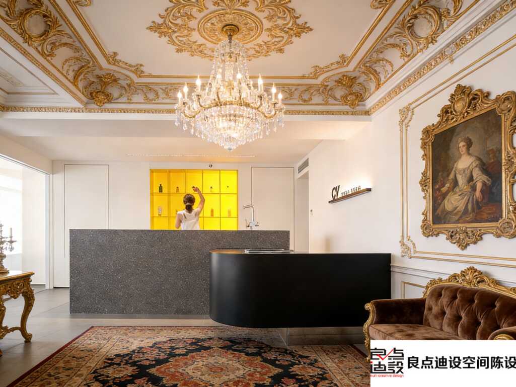 尖叫!这美容院装修软装设计直接把高级感拉满了💫